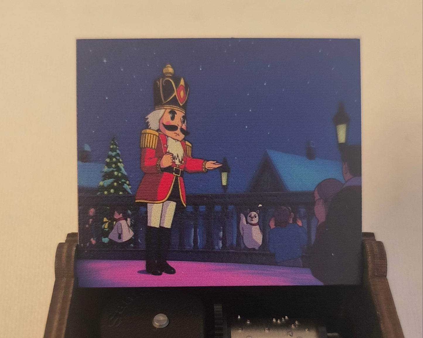 Christmas ballet, nutcracker music box