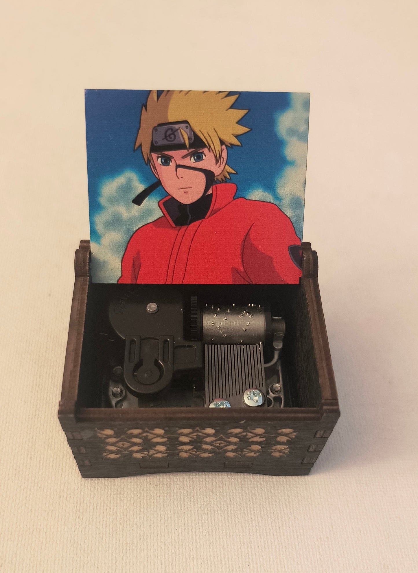 naruto music box, playing the song blue bird