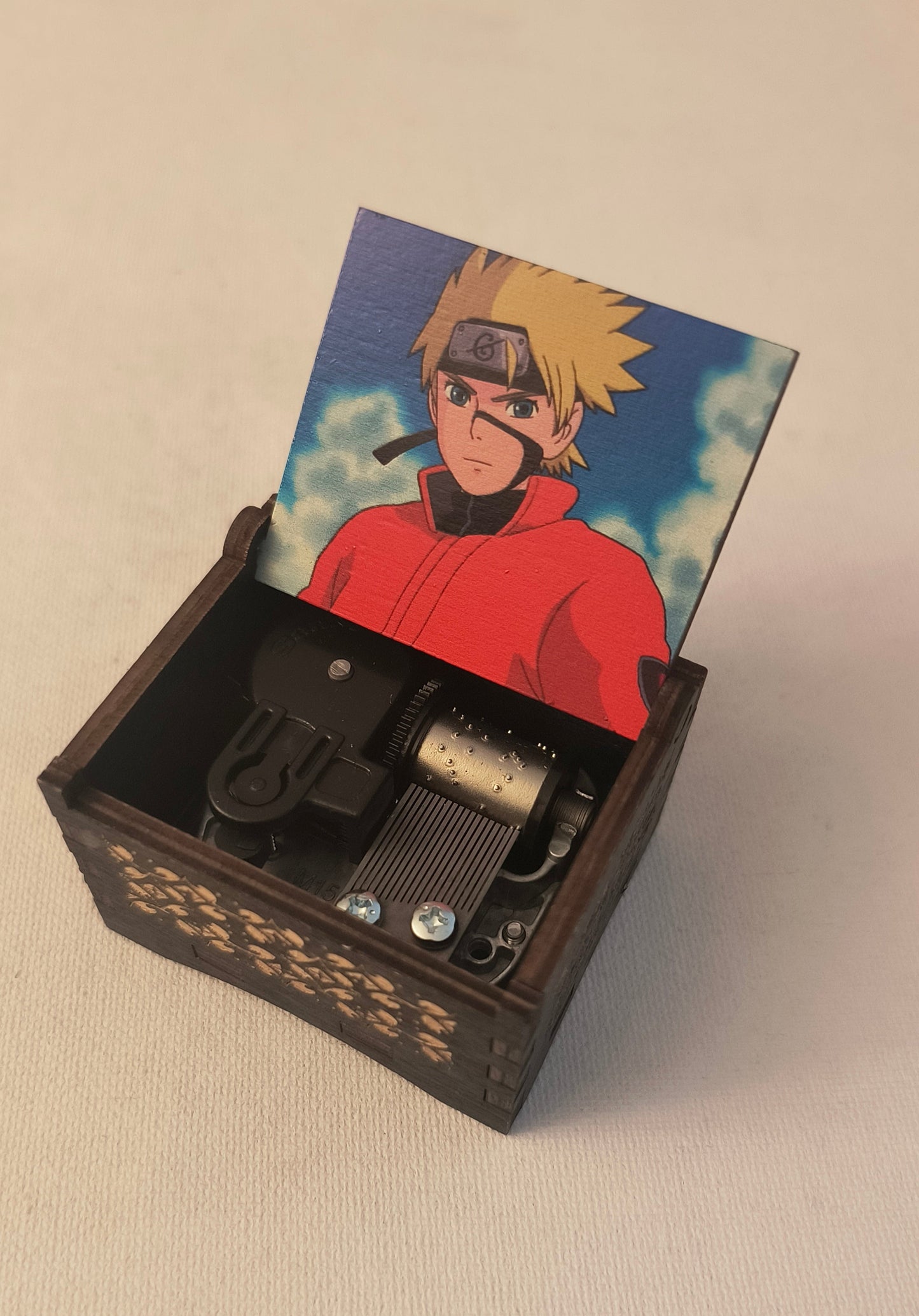 naruto music box playing the song blue bird