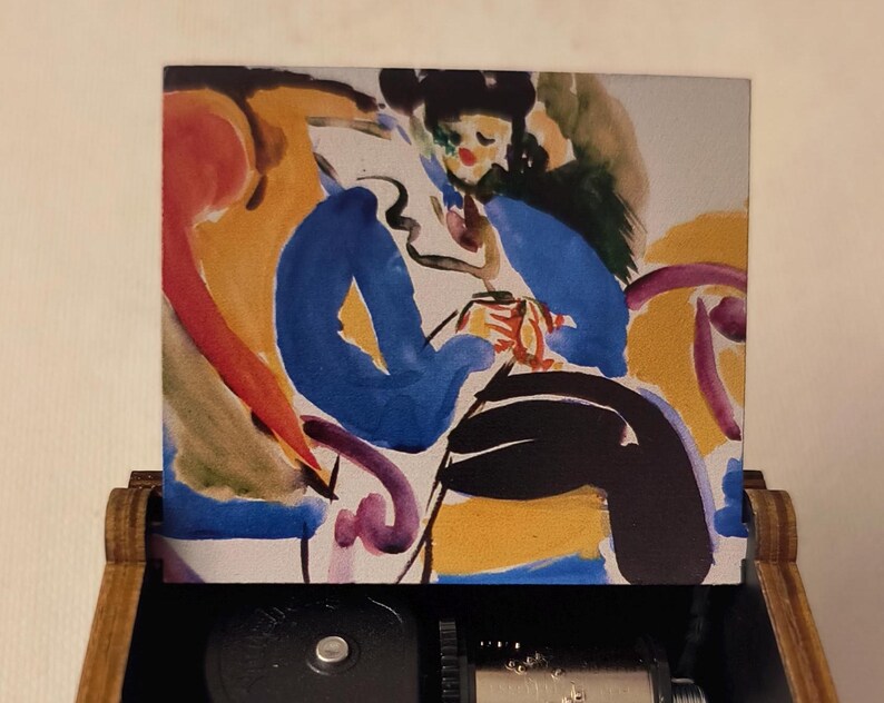 Turkish March music box | Woman on Chair by Henry Lyman Sayen