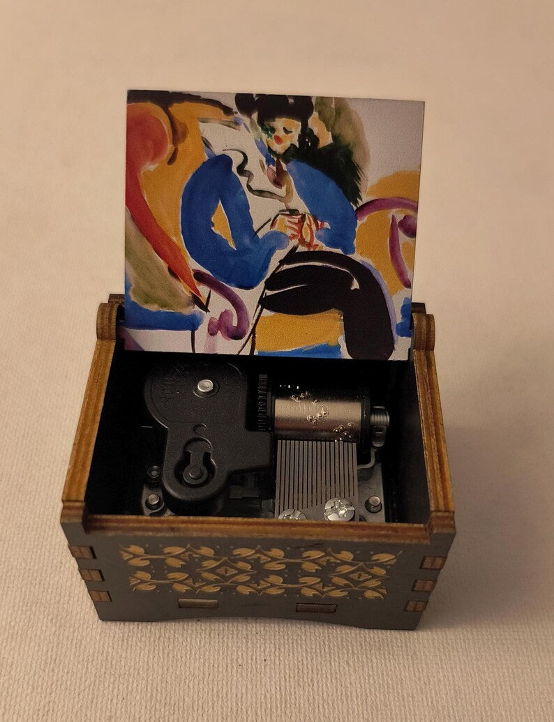 Turkish March music box | Woman on Chair by Henry Lyman Sayen