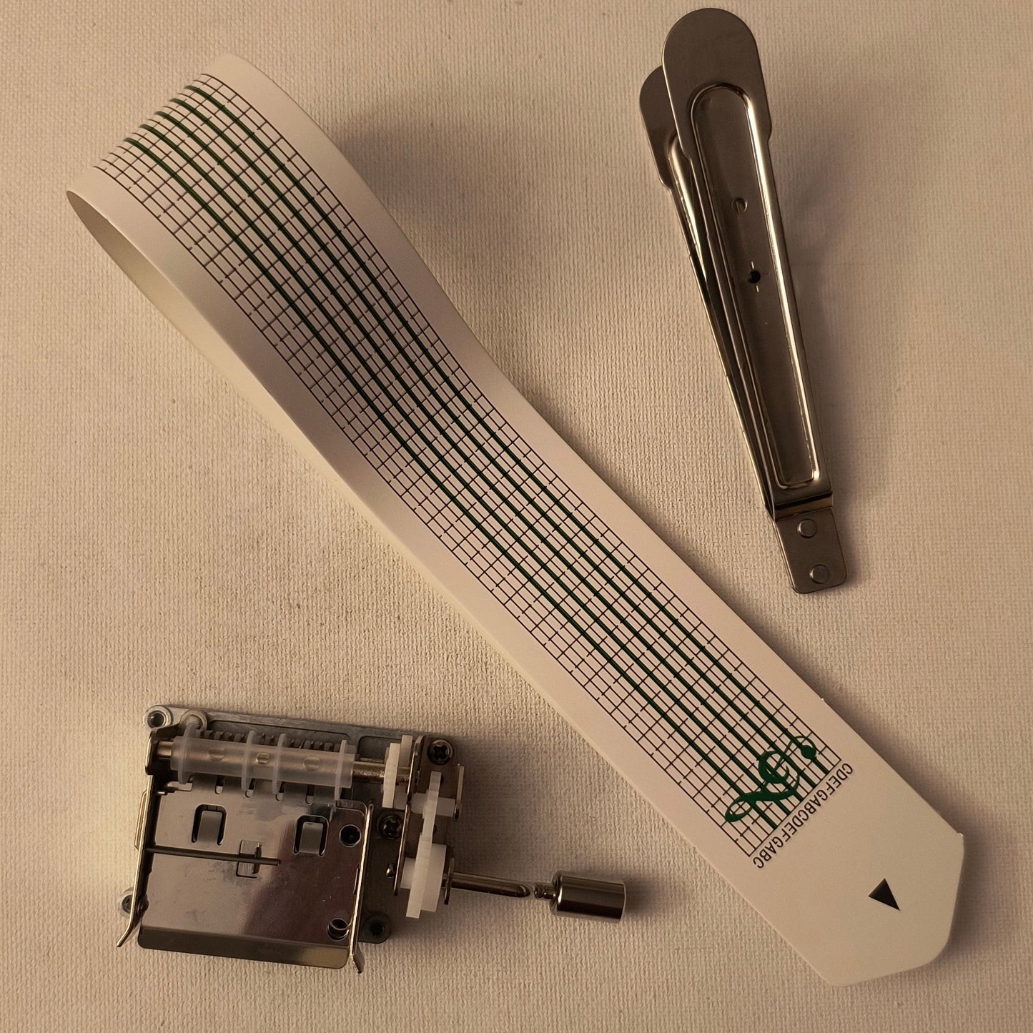 Music box mechanism & Paper strips | Make your own music !