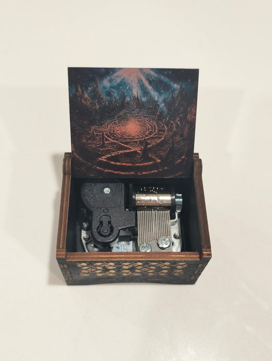 Labyrinth music box | As the world falls down