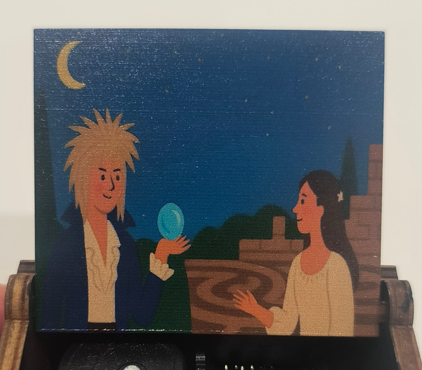 Labyrinth music box | As the world falls down | Jareth & Sarah
