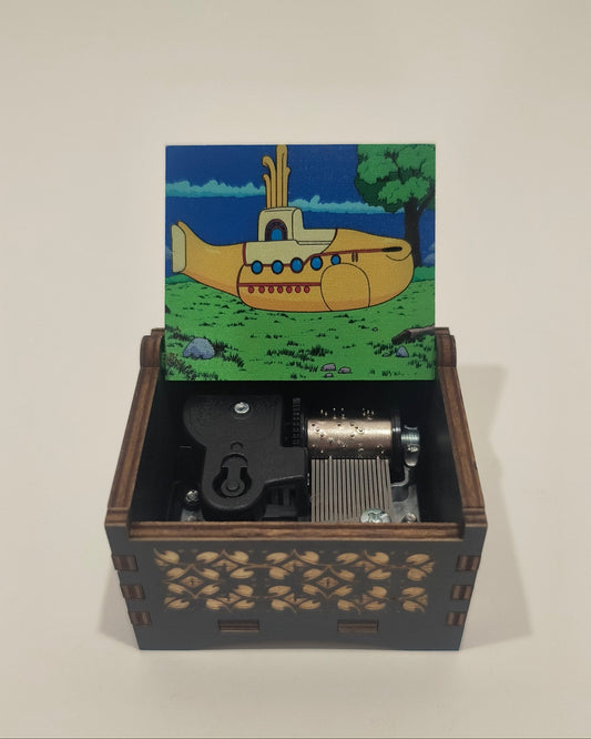 the beatles music box playing yellow submarine
