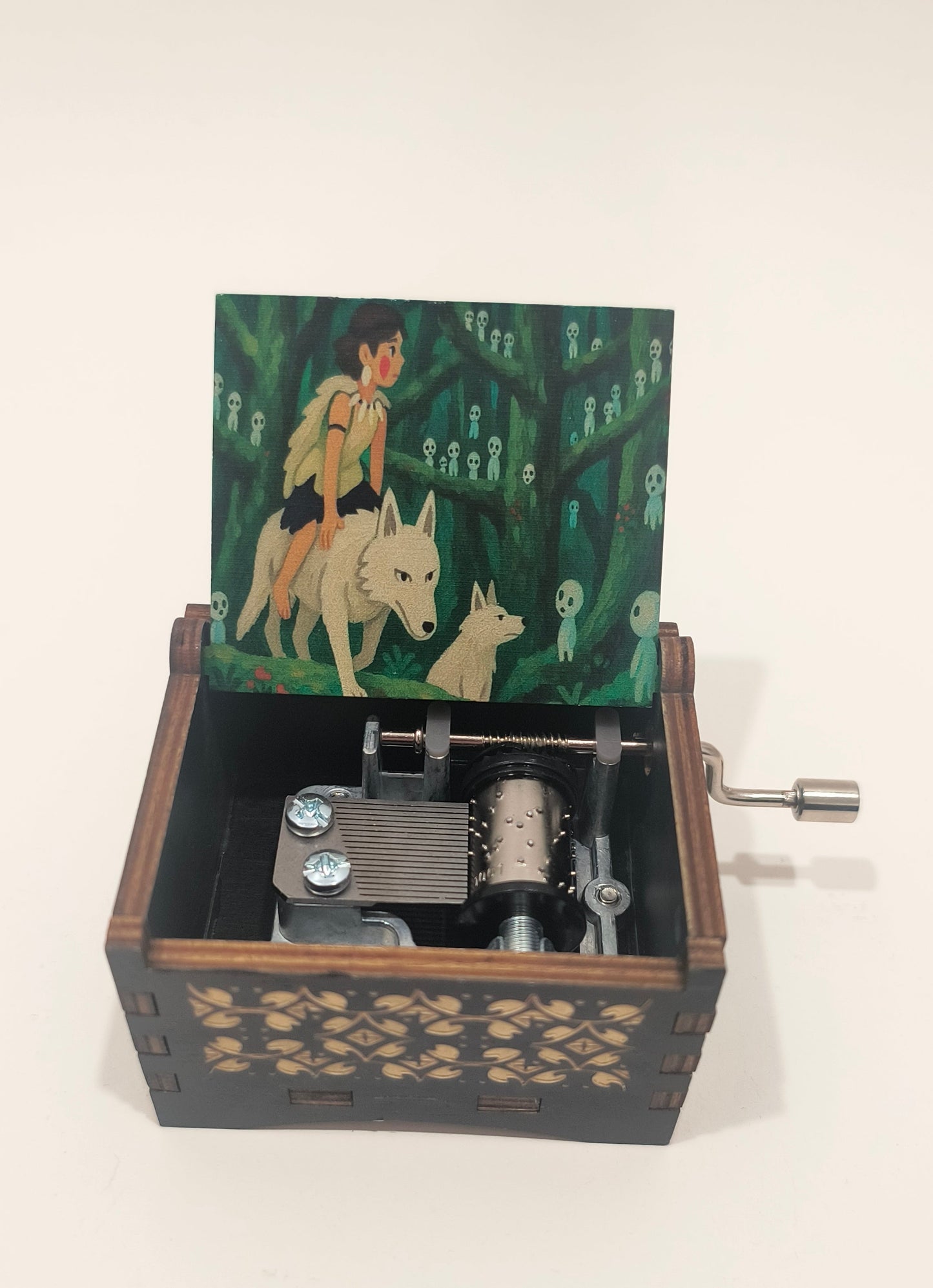 princess and wolf music box