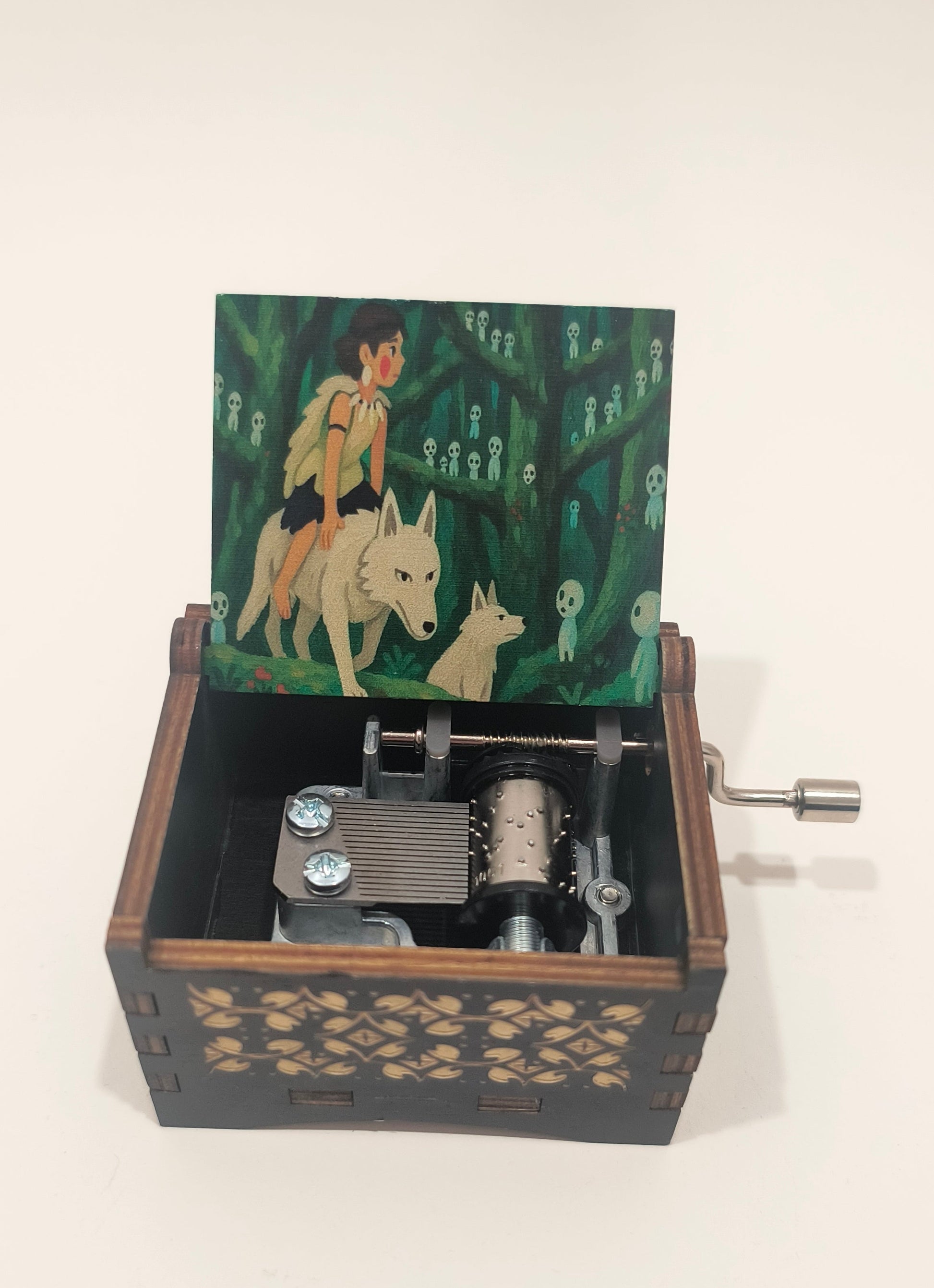 princess and wolf music box