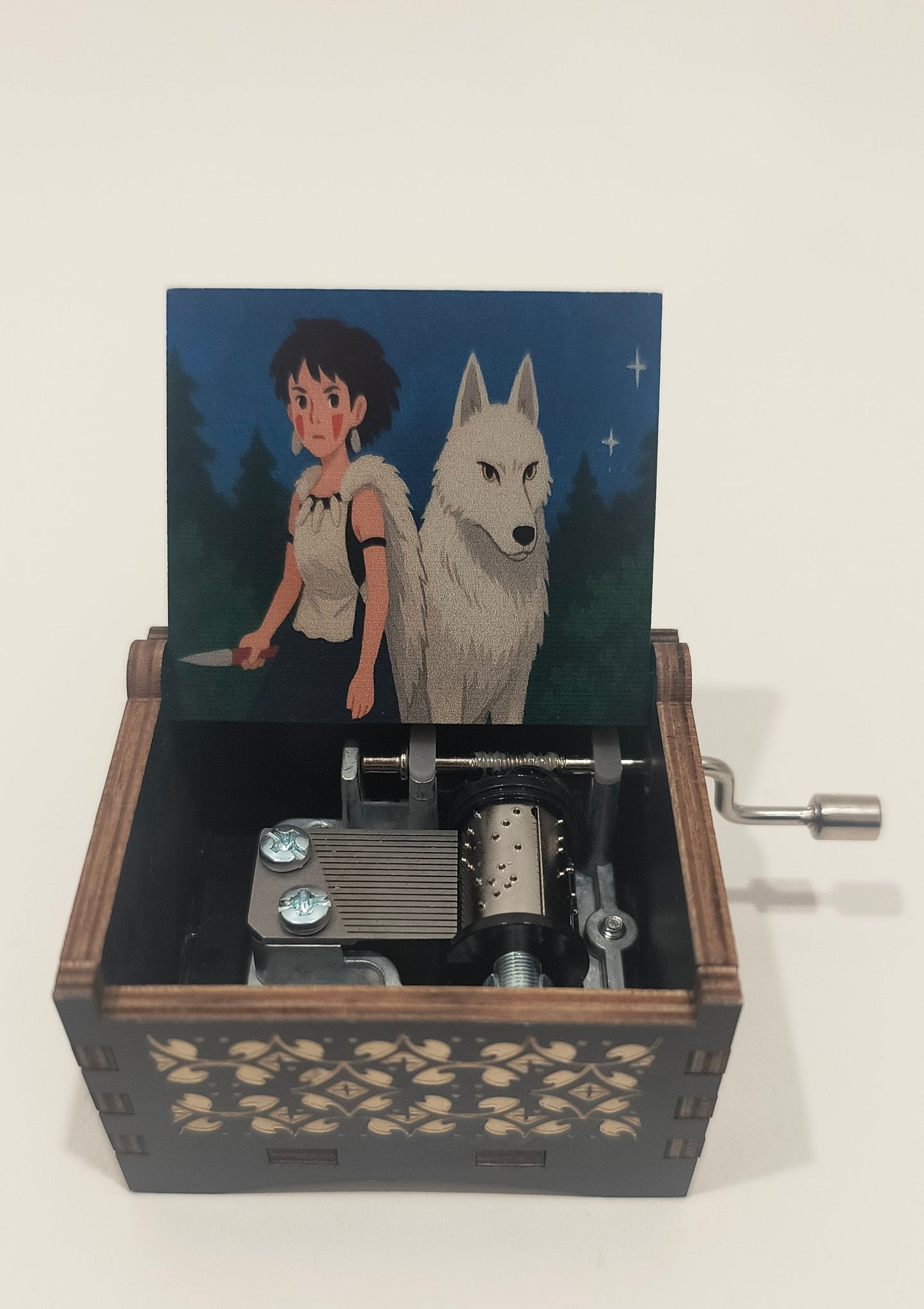 princess and wolf music box