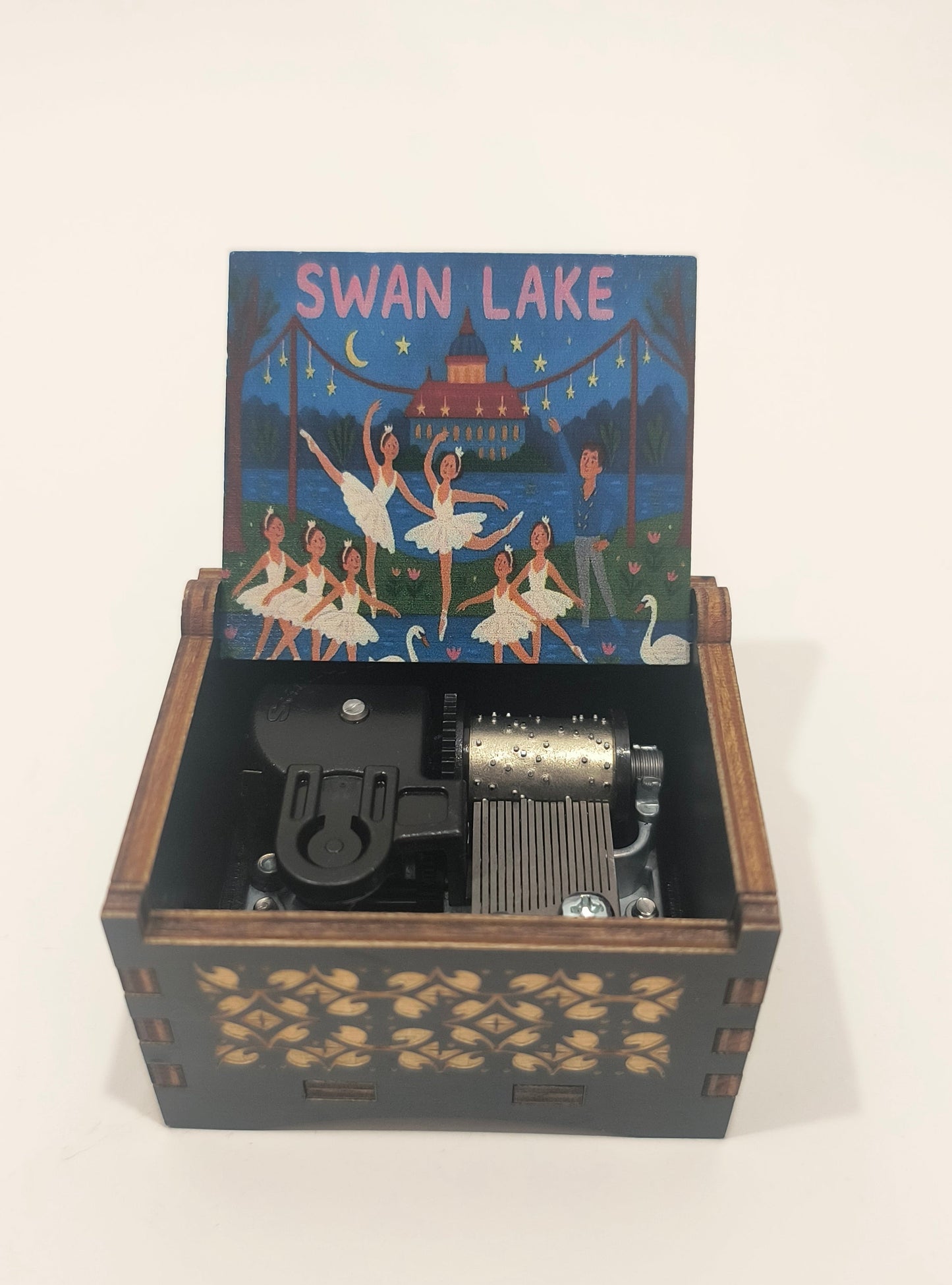 swan lake music box, tchaikovsky ballet 