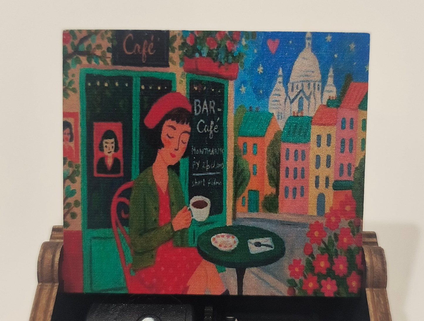 La Valse d'Amélie music box | French movie | Parisian cafe