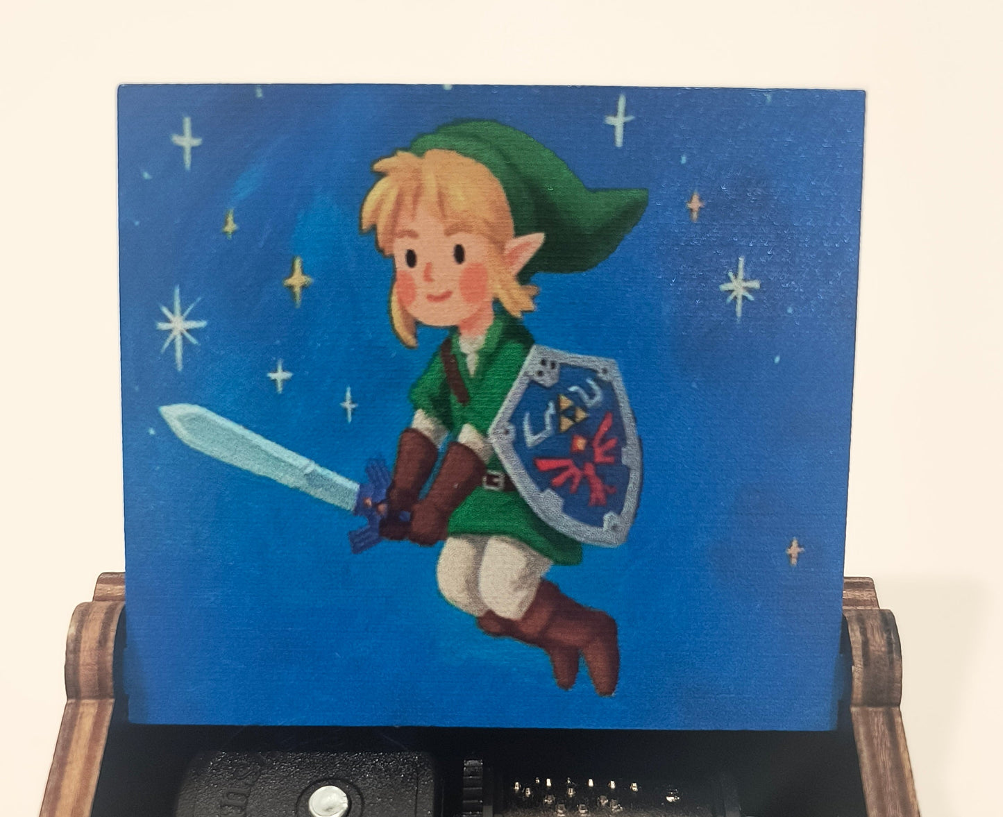 Zelda inspired music box | Song of Storms | Ocarina & Link