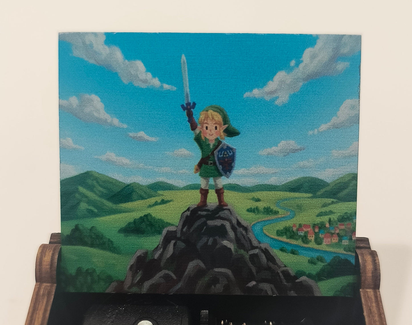 Zelda inspired music box | Song of Storms | Ocarina & Link