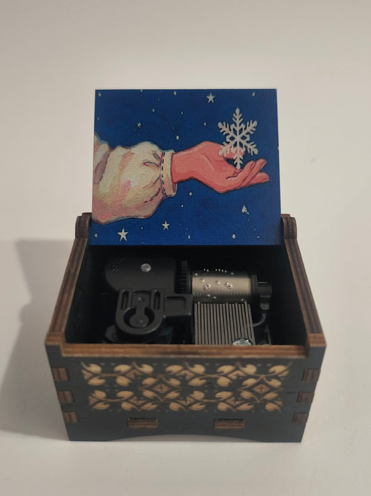 frozen music box laying the song let it go