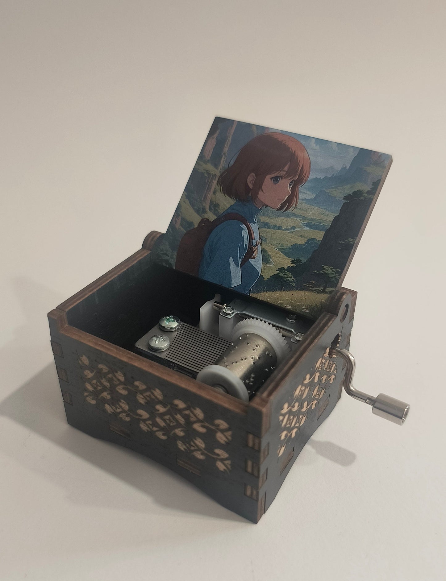 Nausicaa inspired music box | Warrior girl and the Ohmu