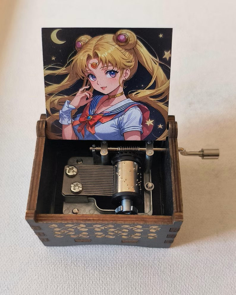 Pretty moon gardian  inspired music box