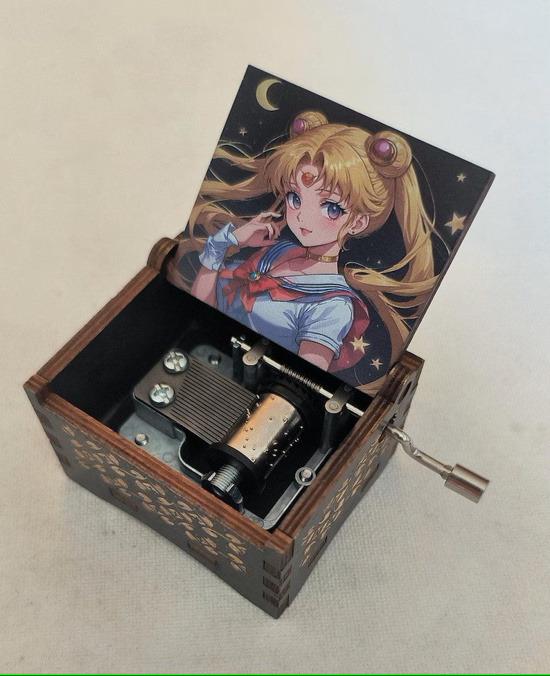 Pretty moon gardian  inspired music box