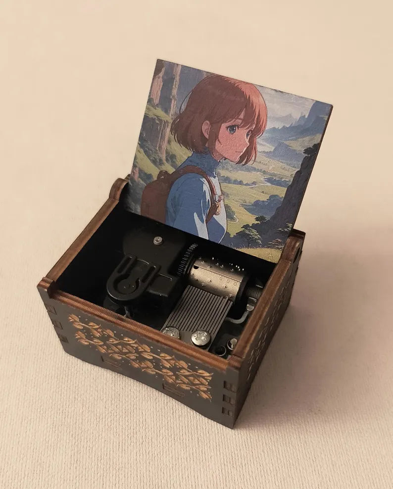 Warrior girl and the Ohmu inspired music box