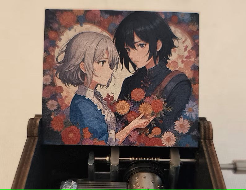 Howl and Sophie inspired music box