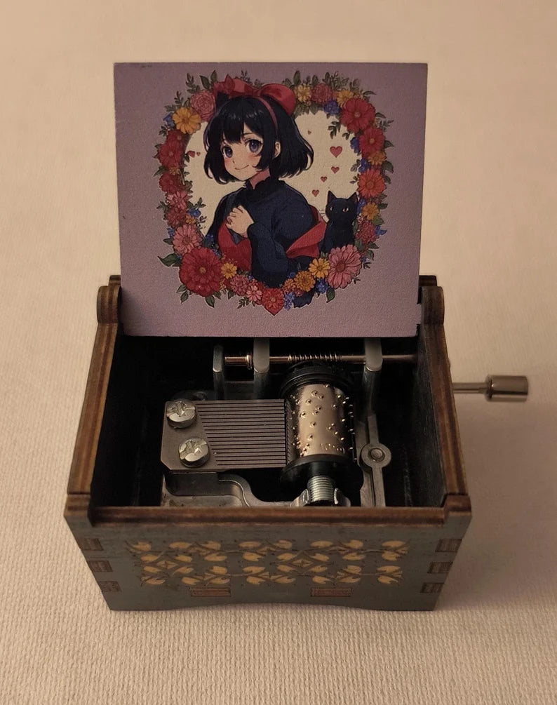 Kiki and Jiji inspired music box