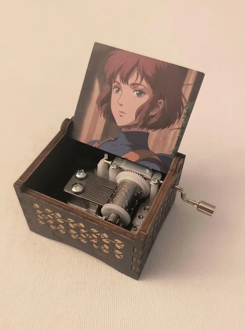 Warrior girl and the Ohmu inspired music box