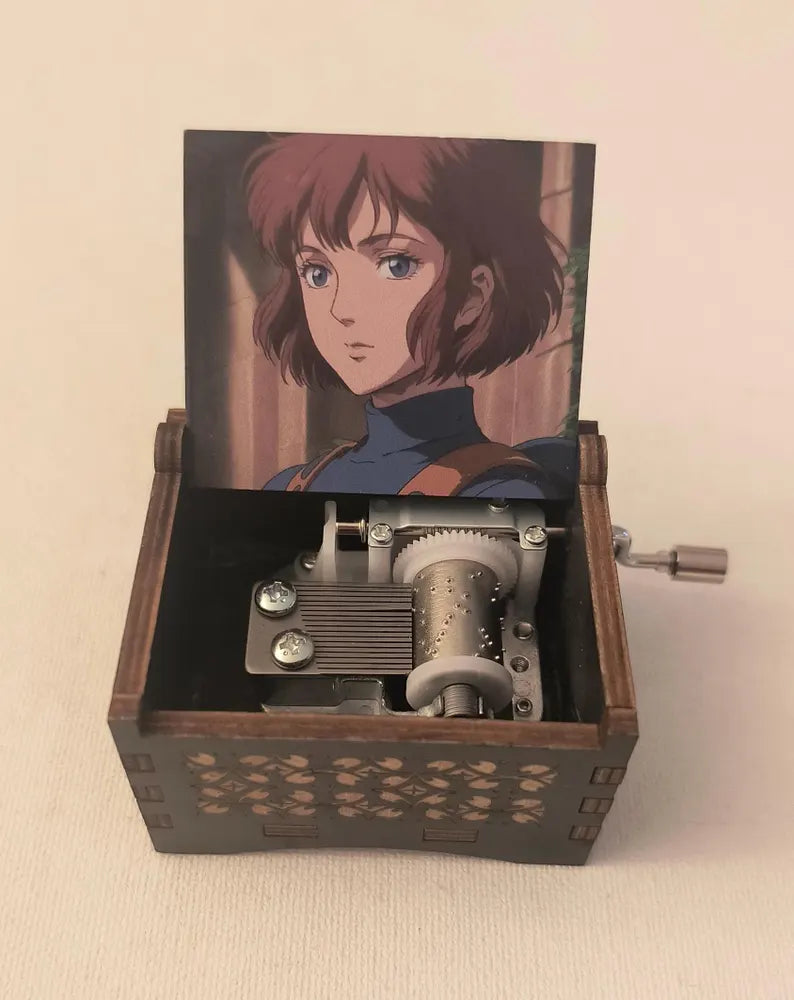 Warrior girl and the Ohmu inspired music box