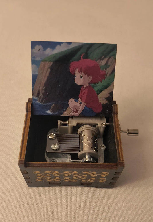 Ponyo inspired music box