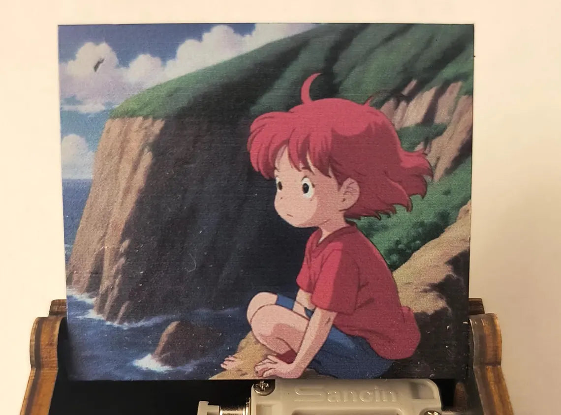 Ponyo inspired music box